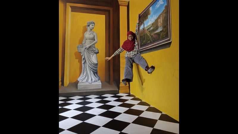 illusion 3D Art Museum Ticket in Kuala Lumpur - Making yourself part of the picture