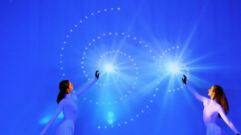 IMAGE black light theatre ticket in Prague - Where comedy and audience interaction fit in