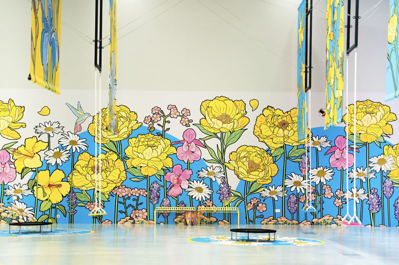 IMBA Theatre at Gardens by the Bay - Bloomyard: flowers you can play among