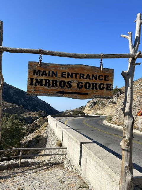 IMBROS GORGE (IMBROS - CHORA SFAKION) - Tour Highlights
