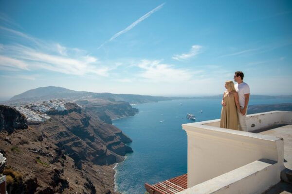 Imerovigli Santorini Photoshoot - Transportation and Meeting Points