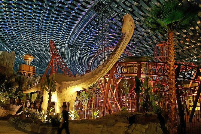 IMG World Tickets and Dubai Miracle Garden Tour With Transfer - Tour Highlights