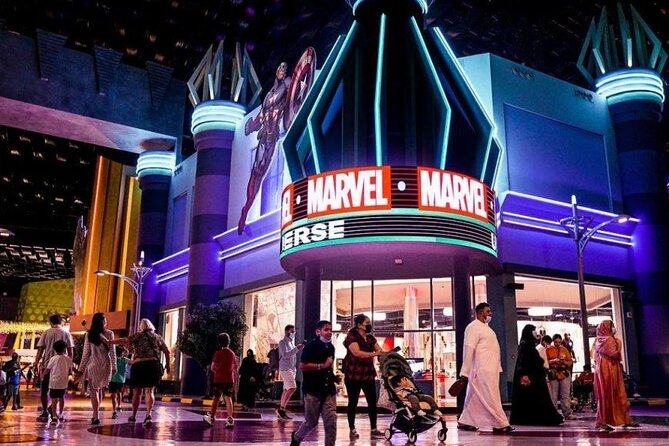 IMG Worlds of Adventure Dubai With Private Transfers - Attractions and Rides