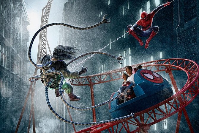 IMG Worlds of Adventure Ticket With Optional Fast Track Upgrade - Visitor Experience and Staff