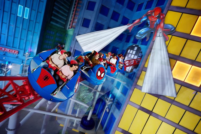 IMG Worlds of Adventure With Free Private 2 Way Transfer From Dubai - Exclusive 3D Rides Inspired by Marvel Comics
