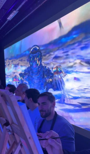 Immersive Art Experience With Unlimited Wine - Transformative Atmosphere