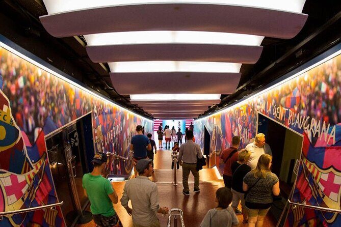 Immersive Camp Nou Stadium Tour: History and Emotion - Walkthrough of the Itinerary