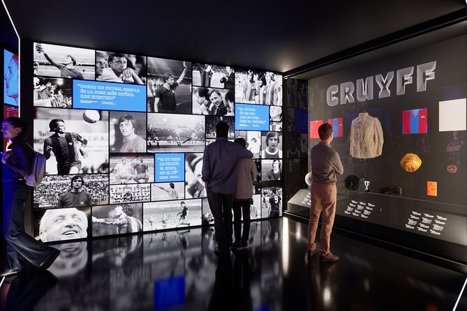 Immersive Tour F.C.Barcelona Museum: Open Date (Ticket Only) - Whats Included in the Ticket