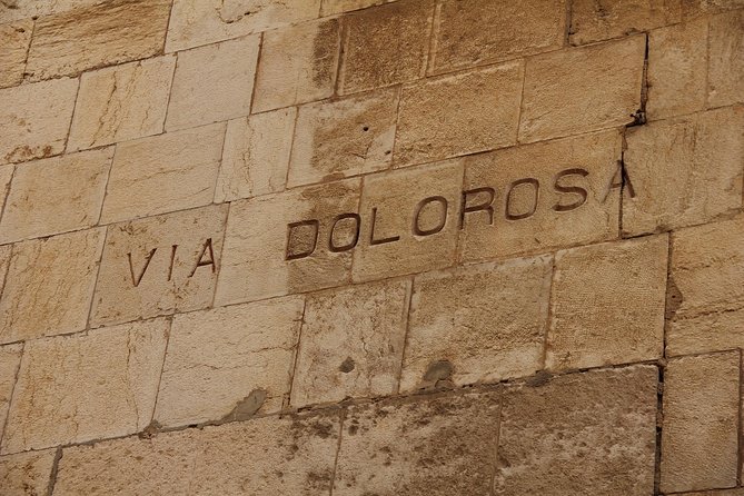 In the Footsteps of Jesus Jerusalem Biblical Trip From Tel Aviv - Booking Information