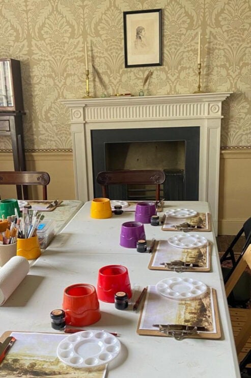 In Turner's Studio: Talk & Paint - Accessibility and Cancellation