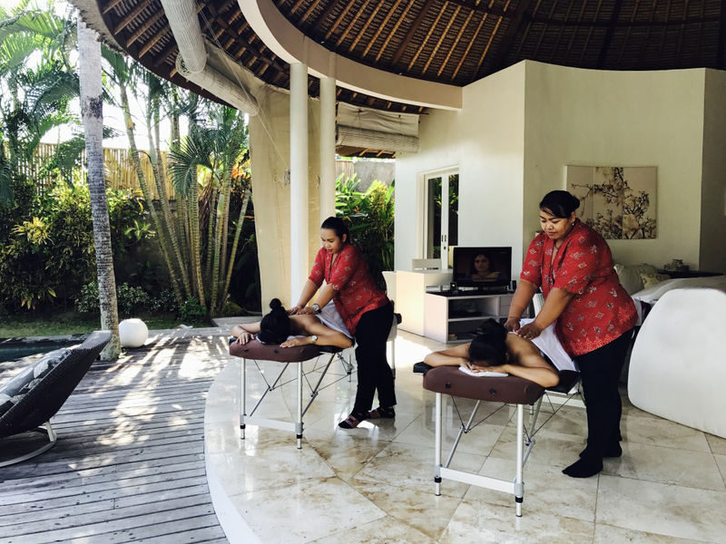 In Villa Spa and Massage A La Carte Treatments - What happens during an in-room appointment