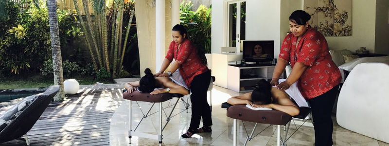 In Villa Spa and Massage Packages - Key points before you book