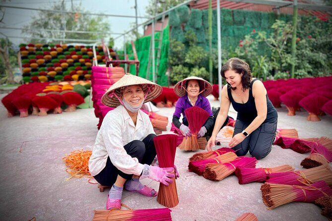 Incense Village Private Tour From Hanoi to Ninh Binh Gateway - Tam Coc Boat Ride: The Land-based Ha Long Bay