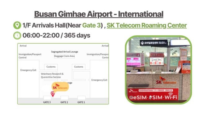 Incheon Airport: Korea SIM With SKT 4G Unlimited Data - Important Instructions