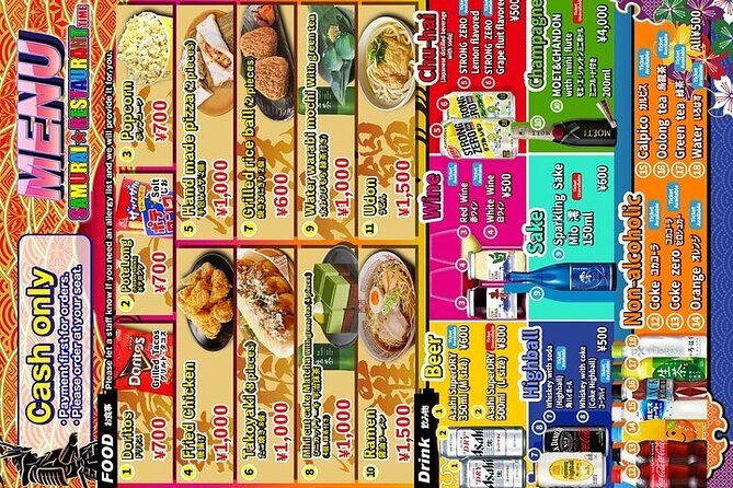 Includes a sukiyaki bento box ! Samurai Restaurant in Shinjuku - The Sum Up