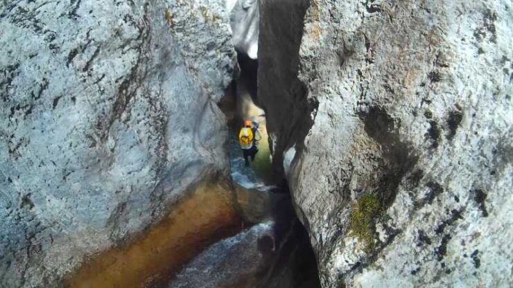 Incredible Canyon Descent View of Llevata - Canyon Experience