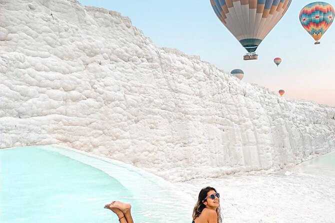 Independent Pamukkale Tour From Kusadasi With Hot Air Balloon - Traveler Photos