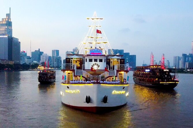 Indochina Queen Dinner Cruise on Saigon River - Dining Experience