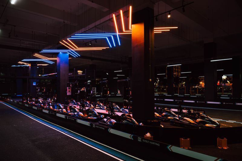 Indoor Electric Go-Kart Experience at Evolt Karting in Johor Bahru - Eight minutes in an electric kart