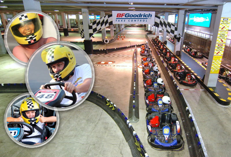 Indoor Go Karting Experience by EasyKart Bangkok - On the circuit: corners, lap times, and traffic