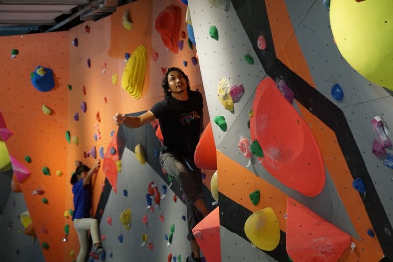 Indoor Rock Climbing Experience at Project Rock in Penang - Climbing inside IKEA Batu Kawan