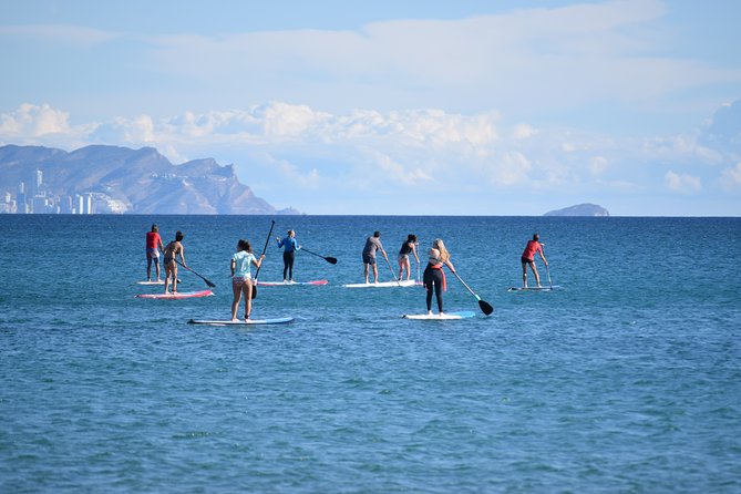 Initiation or Journey in Stand up Paddel (Sup) in El Campello (Alicante) - Included Equipment