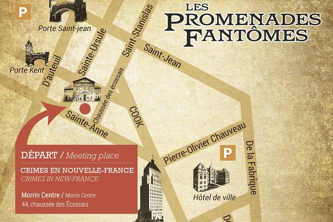 Interactive Street Theatre Crimes in New France - Background
