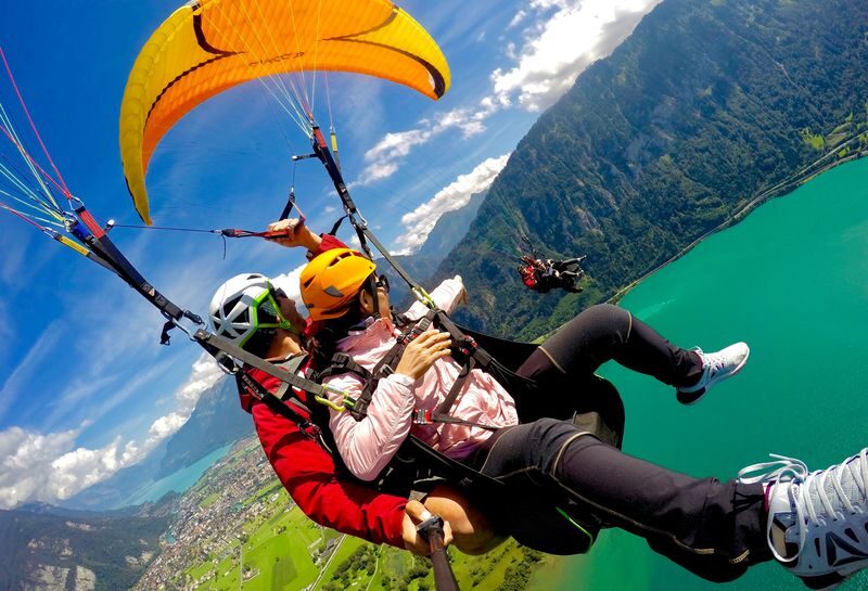 Interlaken: Tandem Paragliding with Pilot "The High Flight" - Landing back in the middle of town