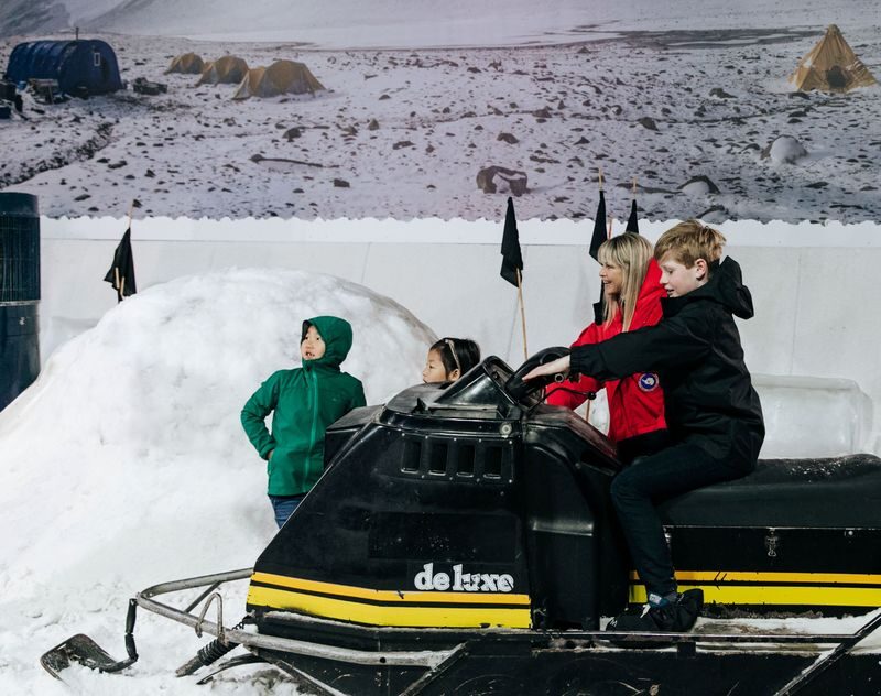 International Antarctic Centre Ticket in Christchurch - The Storm Dome makes the climate tangible