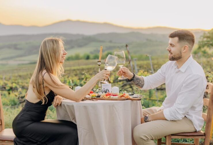 Intimate Romantic Vineyard Set up With Wine Tasting - Pricing Information