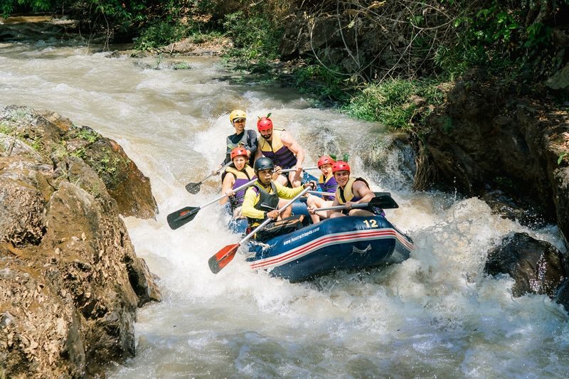 INTIMATE SMALL-GROUP FROM PHUKET TO PHANG NGA RAFTING - Zipline, waterfall and optional ATV