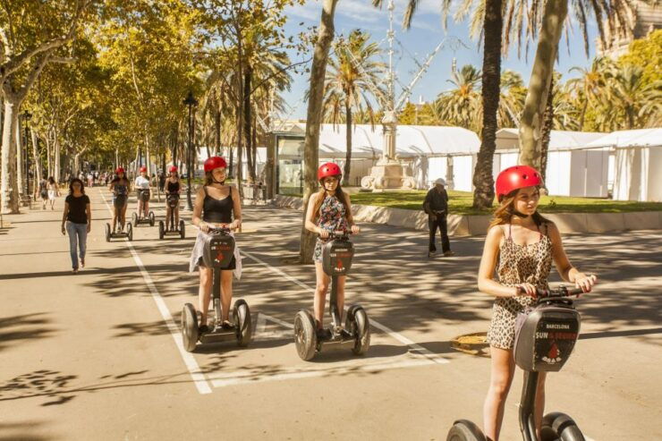 Introducing Barcelona on Segway - Inclusions