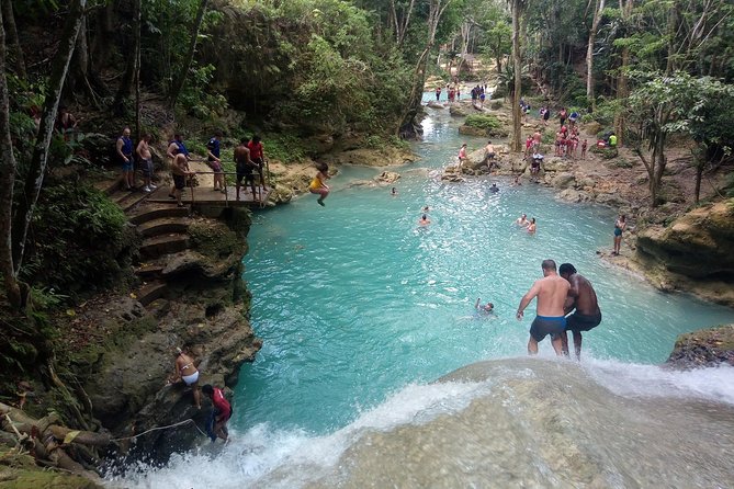 Irie Blue Hole and Secret Falls Adventure Tour From Runaway Bay - Tour Highlights