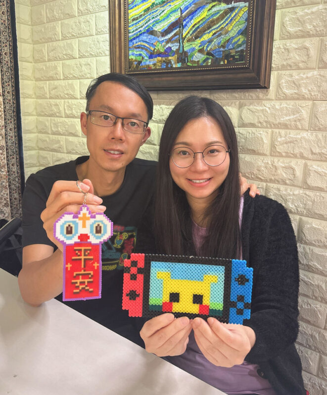 IRREGULart - Handcraft Art Workshops at Tsim Sha Tsui: DIY Perler Beads & Glass Painting Lamp - Make something instead of ticking off another sight