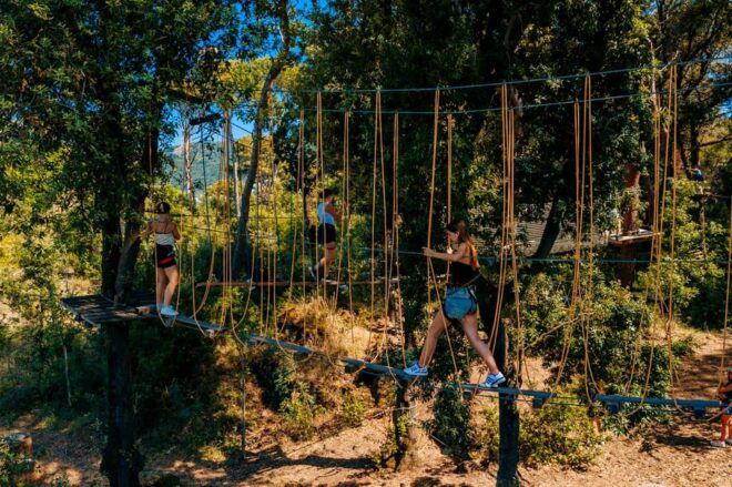 Ischia: Adventure Park Extreme Ticket - Tree Trails and Walkways