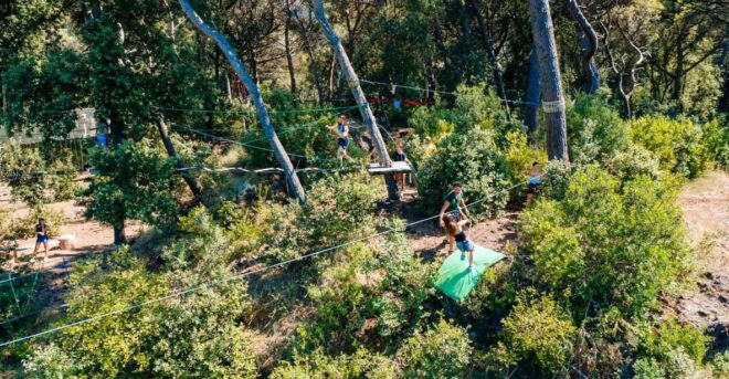 Ischia: Adventure Park Extreme Ticket - Ziplines and Cable Car