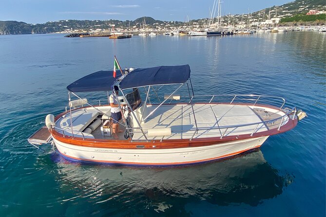 Ischia Island Private Excursion on Gozzo Fratelli Aprea 7,5m - Start Time