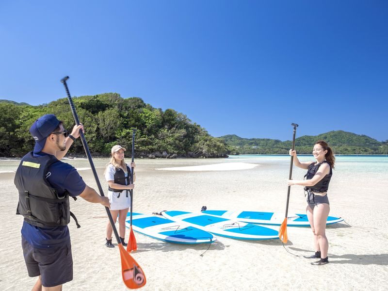Ishigaki Island/Half-Day: Kabira Bay: Choice of SUP/Canoe (Okinawa) - Kabira Bay from the water