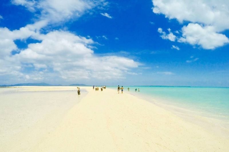 Ishigaki Island Phantom Island Landing & Snorkeling/ 체험 Diving - A sandbar that appears and disappears