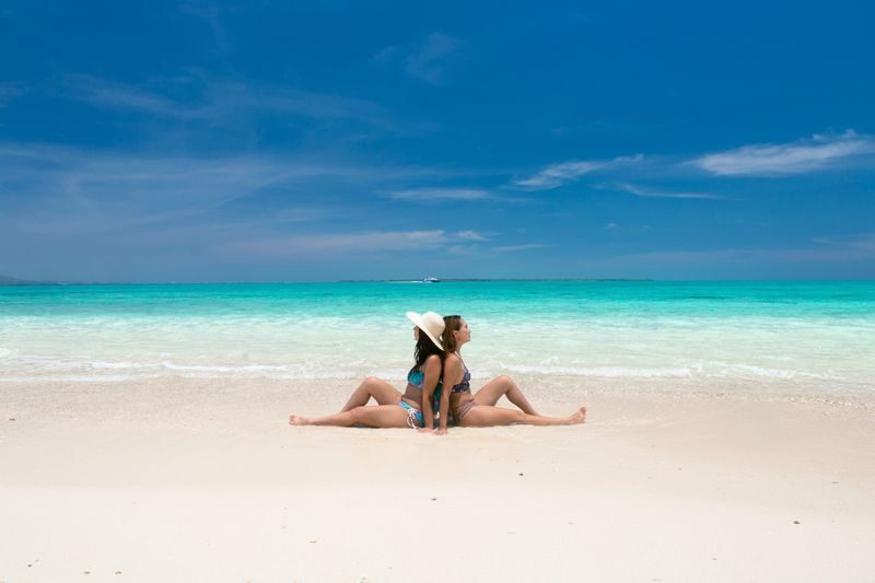 Ishigaki Island: "Phantom Island" Landing & Snorkeling & Mangrove SUP or Canoe Experience (Okinawa) - First, the sandbar and open-water snorkeling