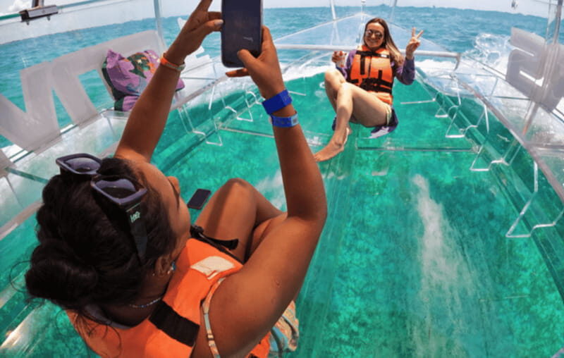 Isla mujeres: 100% transparent boat ride on board the boat - Exploring the Experience in Detail