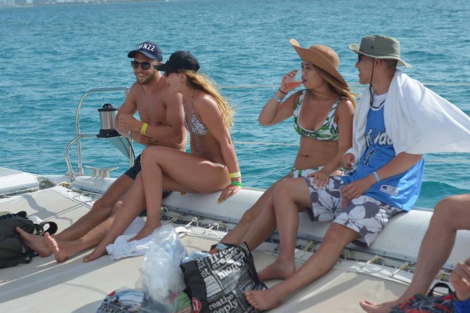 Isla Mujeres All Inclusive Sailboat Experience - Snorkeling at the Cancun Underwater Museum of Art