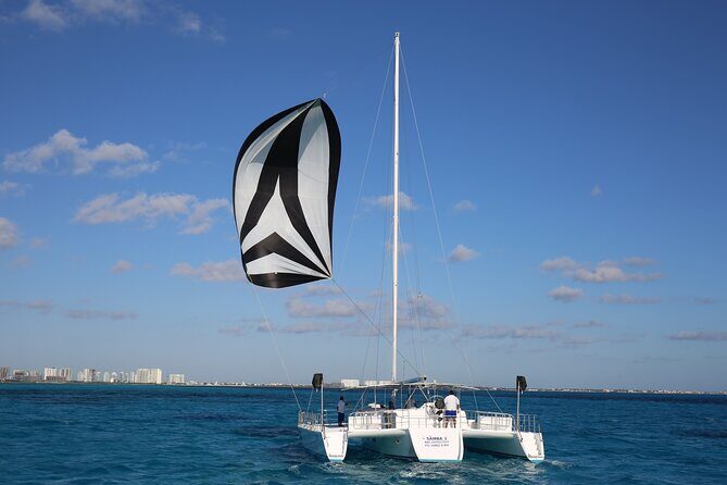 Isla Mujeres Catamaran Adventure Snorkeling Spinnaker and Lunch - FAQs