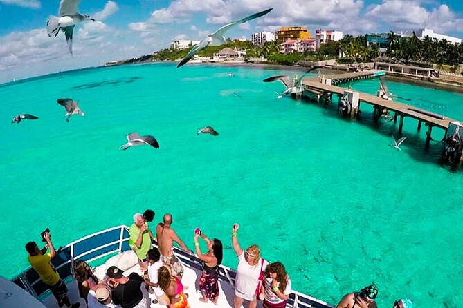 Isla Mujeres Catamaran Unlimited! Transportation From Playa Del Carmen - Snorkeling and Beach Club Access