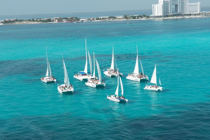 Isla Mujeres Catamaran With Open Bar and Lunch at a Beach Club - Cancun - Snorkeling Adventure