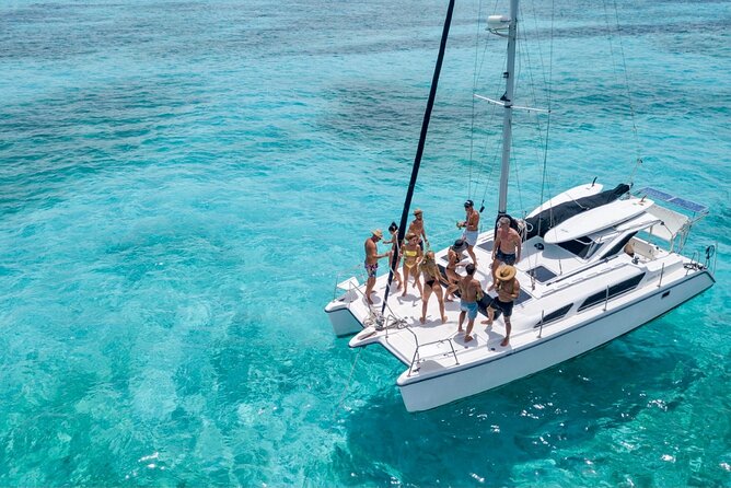 Isla Mujeres Private Catamaran Cruising N Snorkeling Full Day 6hr - Snorkeling in the Crystal Clear Waters of Isla Mujeres