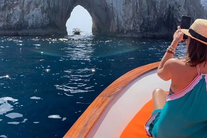 Island of Capri by Boat Stunning Landscapes, Swim and Relax - Quick Jaunt: Two-Hour Tour Along the Coastline
