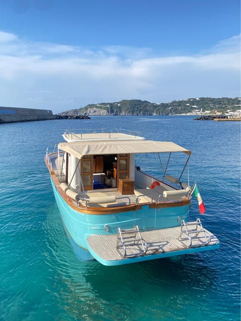 Island of Ischia: Private Full Day Boat Tour on Cilento 12M - Exploring Ischias Hidden Gems