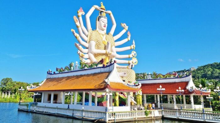 ISLAND TOUR ECO AROUND KOH SAMUI HALF DAY RARE SIGHTSEEING - Exploring Wat Plai Laem