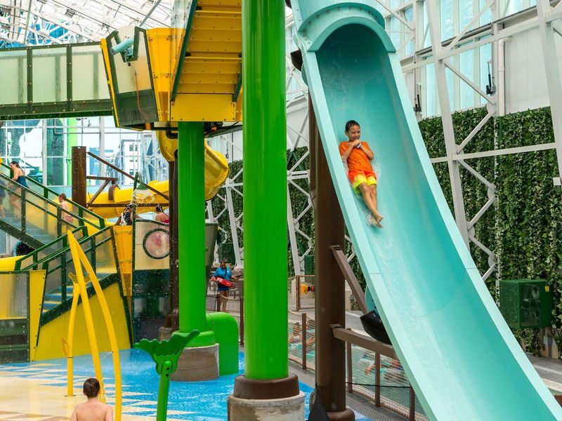 Island Waterpark at Showboat Ticket in New Jersey - An indoor beach on the Atlantic City Boardwalk